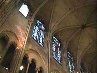 Notre Dame de Paris Clerestoire