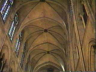 Notre Dame de Paris Voute de la Nef